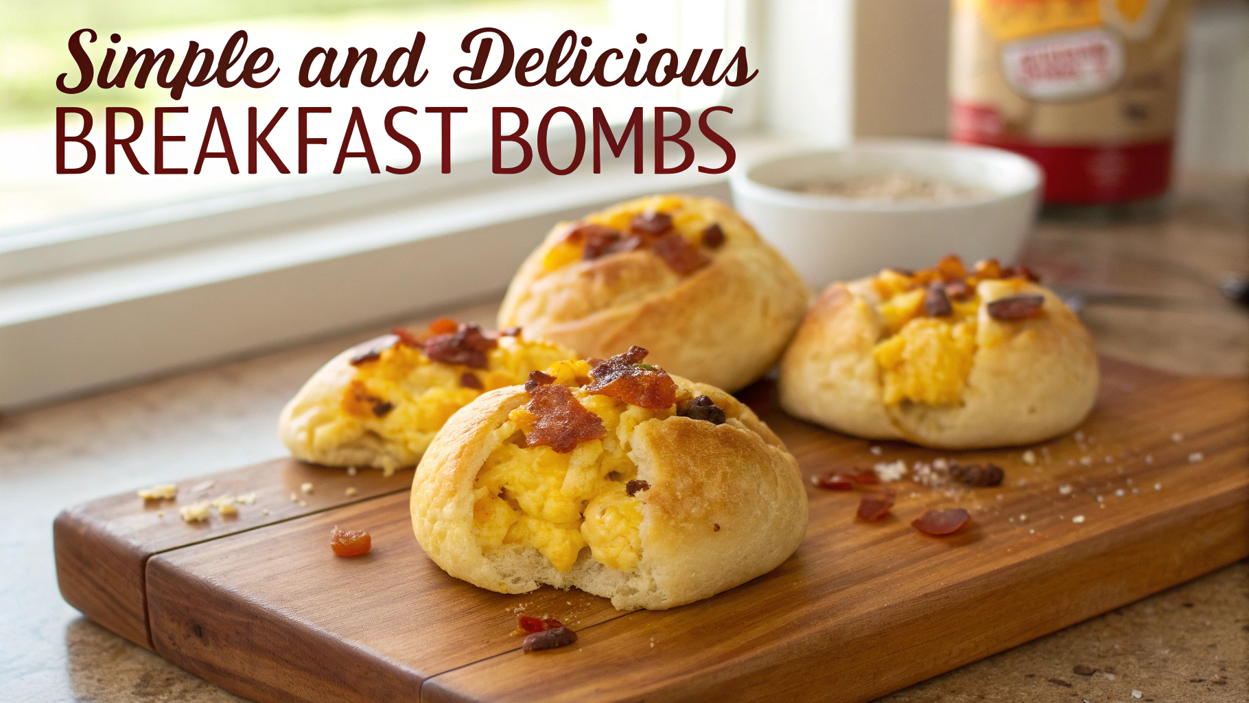 Simple and 038 Delicious Breakfast Bombs