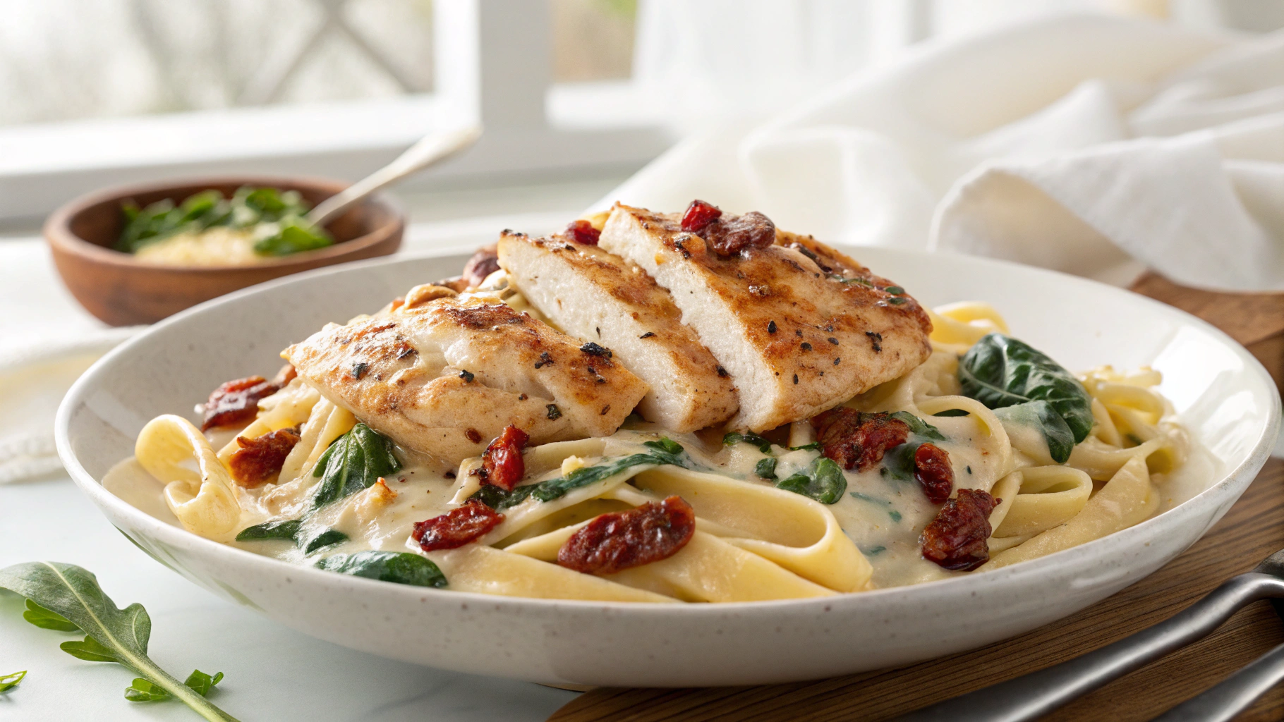 Tuscan Chicken Pasta