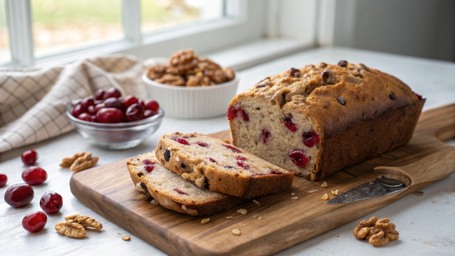 Cranberry Walnut Bread