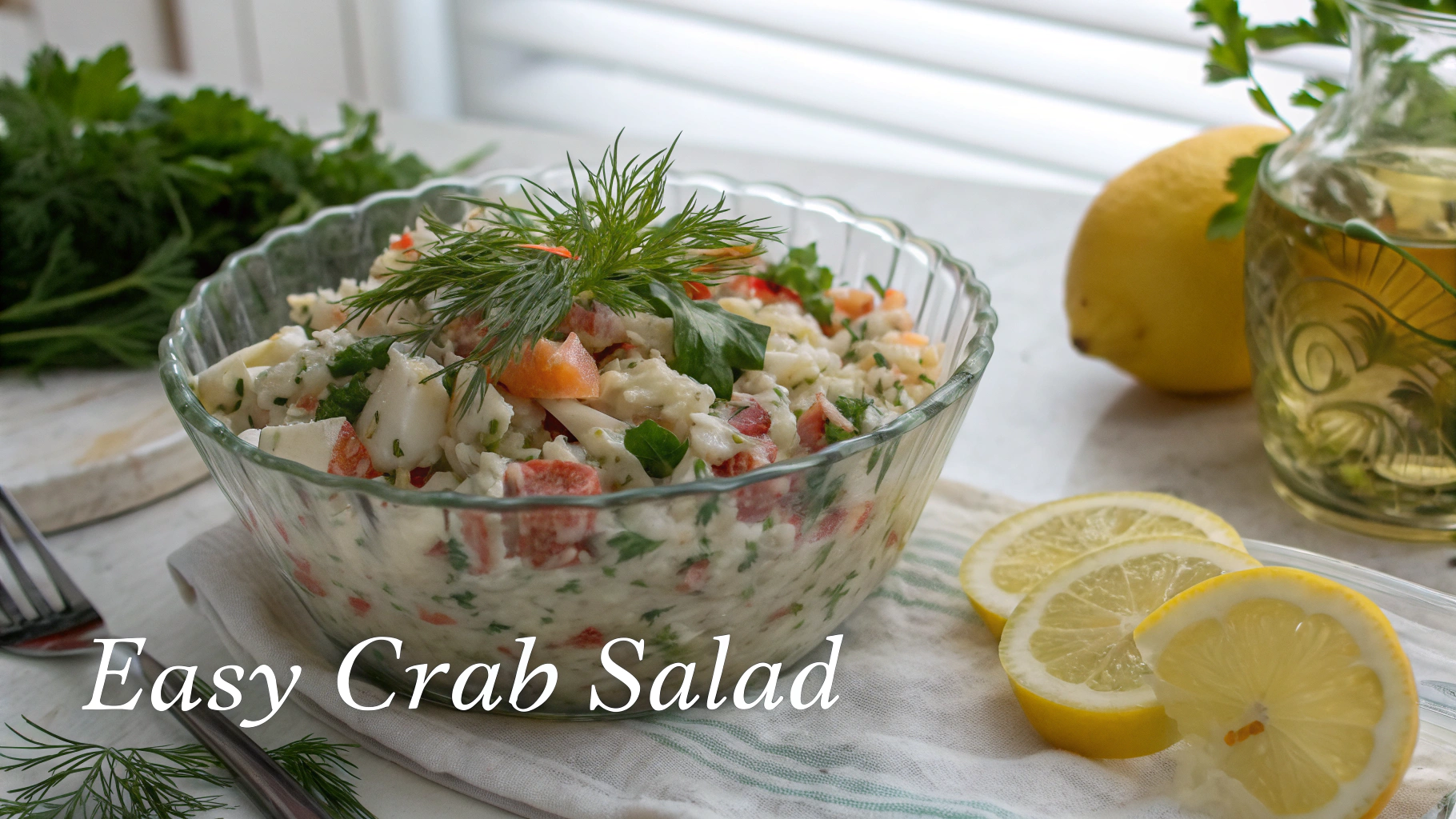 Easy Crab Salad