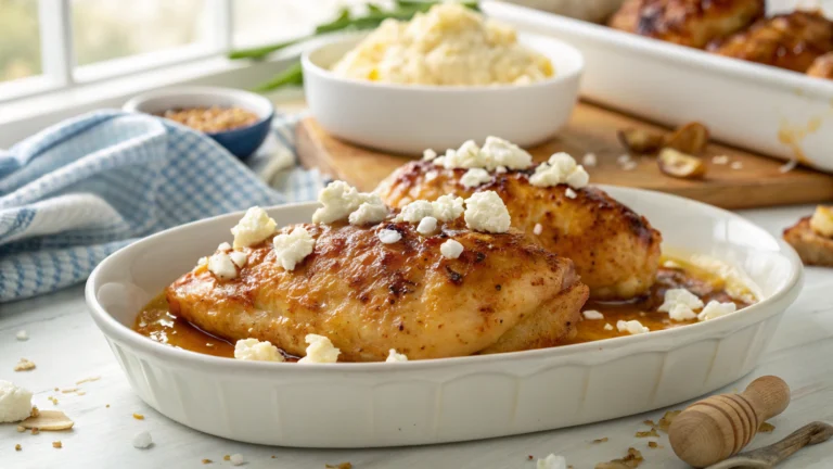 Hot Honey Feta Chicken
