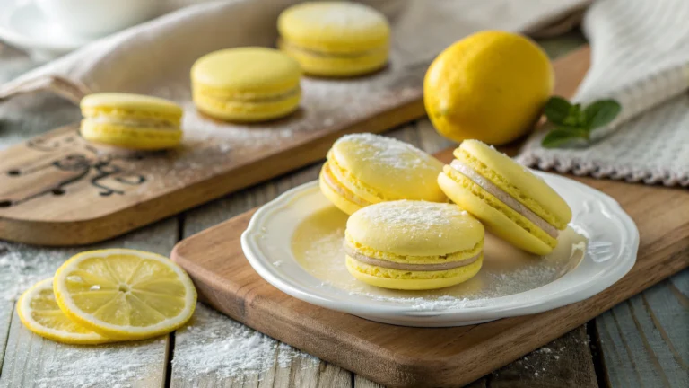 Lemon Macarons Bright Zesty and 038 Delightfully Elegant