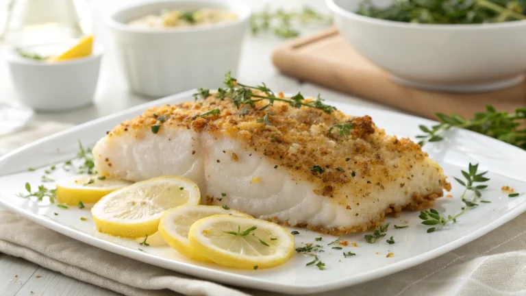 Parmesan Crusted Cod