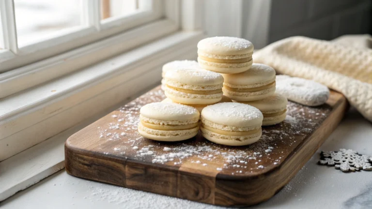 Vanilla Macarons Classic Creamy and Elegantly Sweet