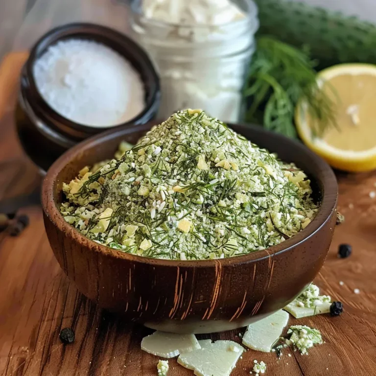 Authentic Greek Tzatziki Seasoning: Dehydrated Mix