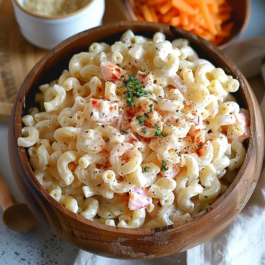 Authentic Hawaiian Macaroni Salad Recipe