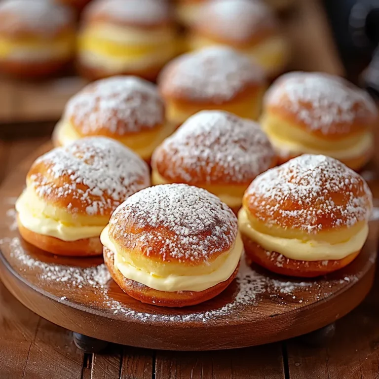 Authentic Italian Bomboloni Donuts: A Delicious Recipe