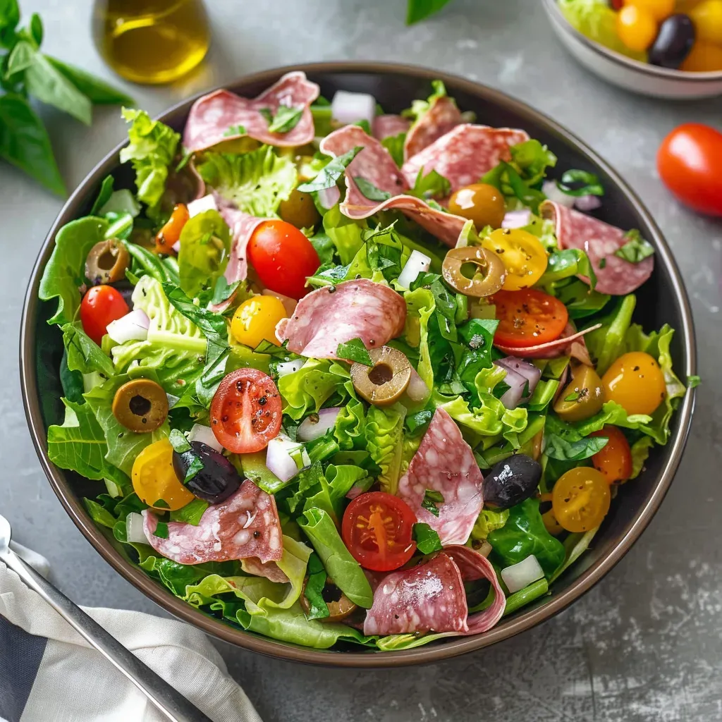 Authentic Italian Chopped Salad Recipe