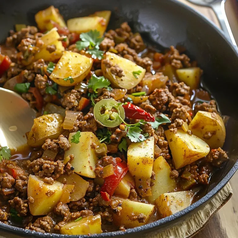 Authentic Mexican Picadillo: Savory Ground Beef Dish