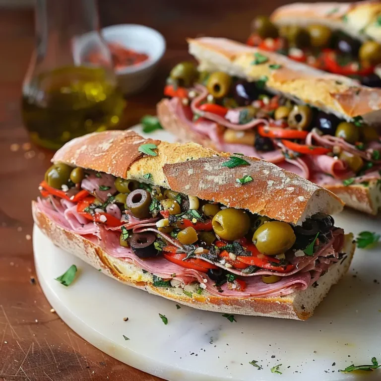Authentic New Orleans Muffuletta Recipe