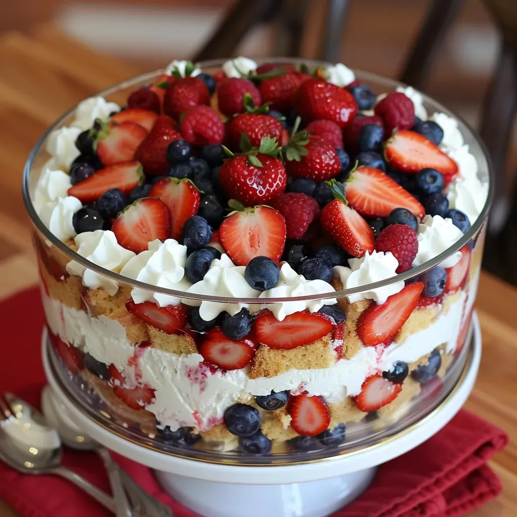 Berry Angel Food Cake Recipe