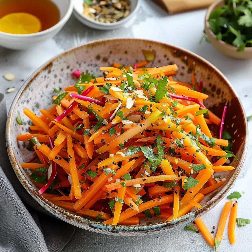Bistro-Style Crunchy Carrot Salad Recipe