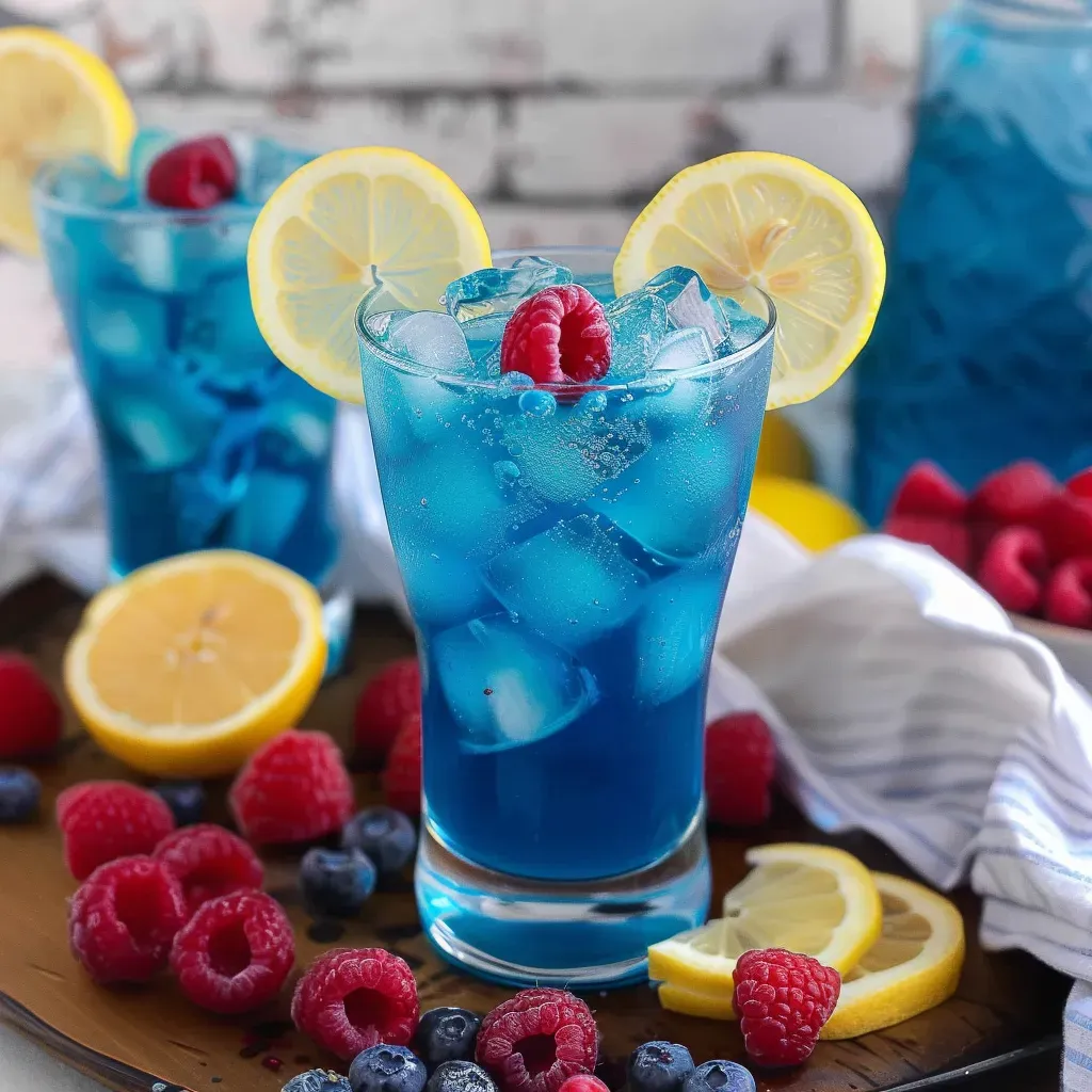 Blue Raspberry Lemonade: A Refreshing Summer Drink
