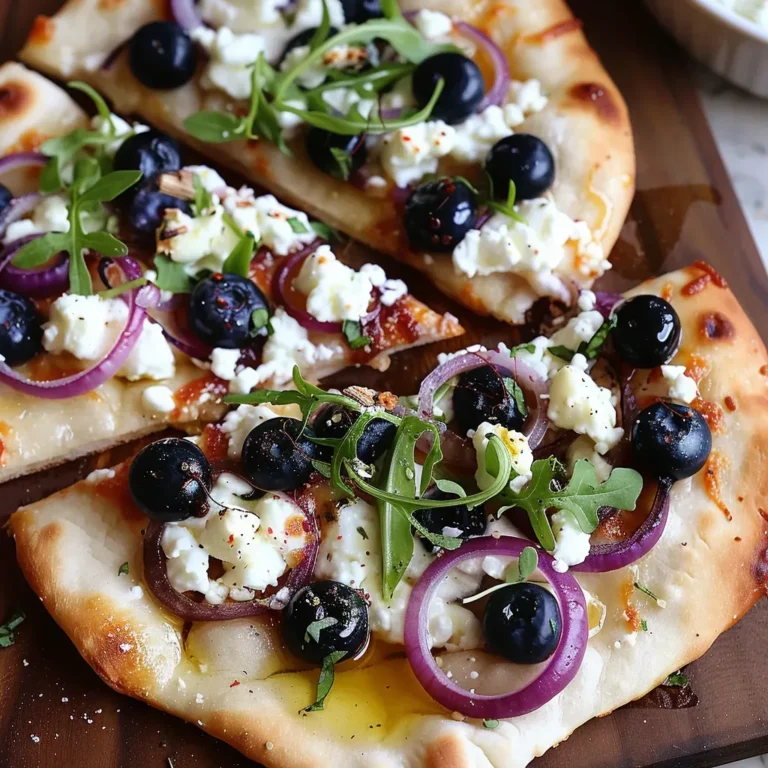 Blueberry Feta Naan: Delicious and Easy Recipe