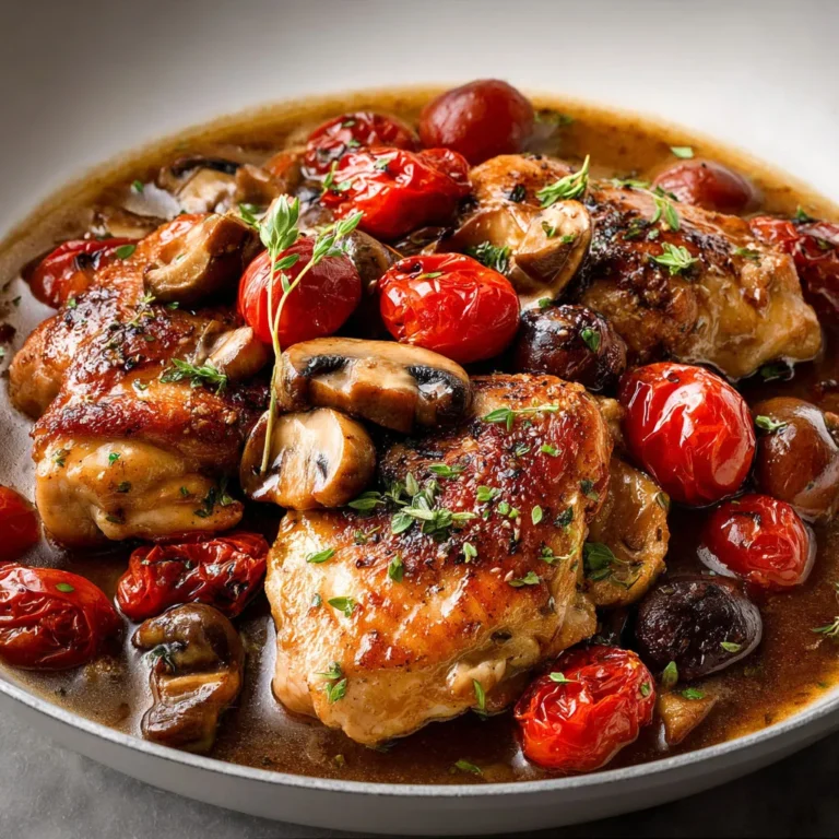 Braised Port Chicken Breasts: Elegant and Delicious Recipe