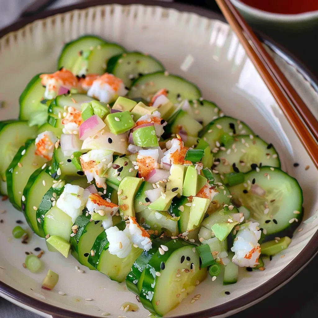 California Cucumber Salad: Crisp and Refreshing Summer Side Dish