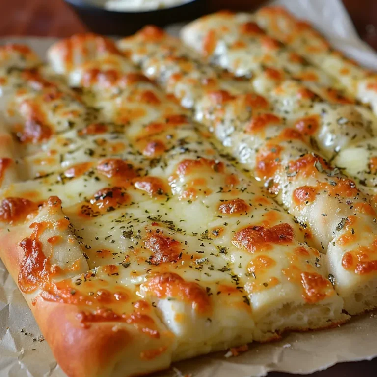 Cheesy Breadsticks Recipe: Easy Homemade Delight