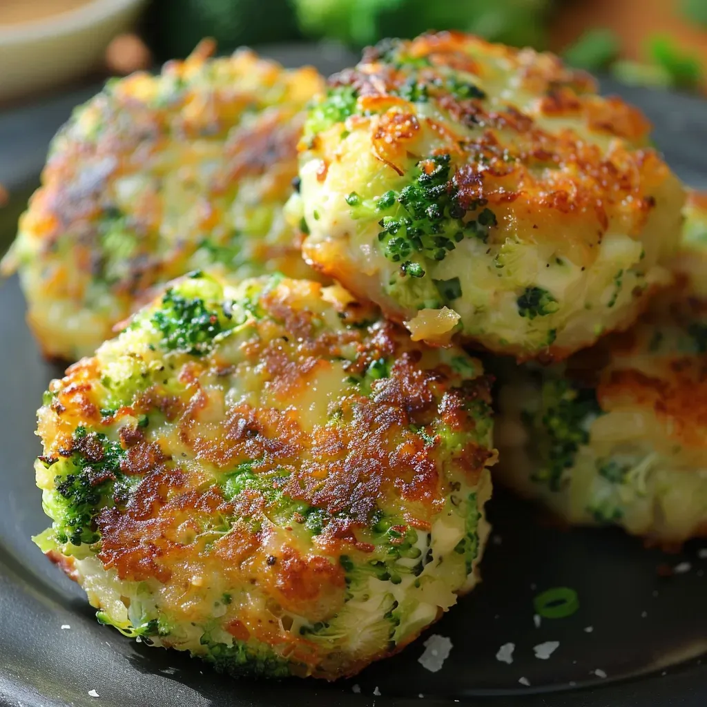 Cheesy Broccoli Patties: Easy Baked Recipe