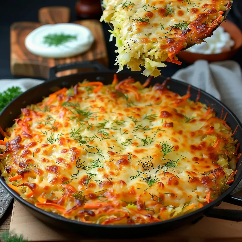 Cheesy Cabbage Casserole: Delicious and Easy Recipe