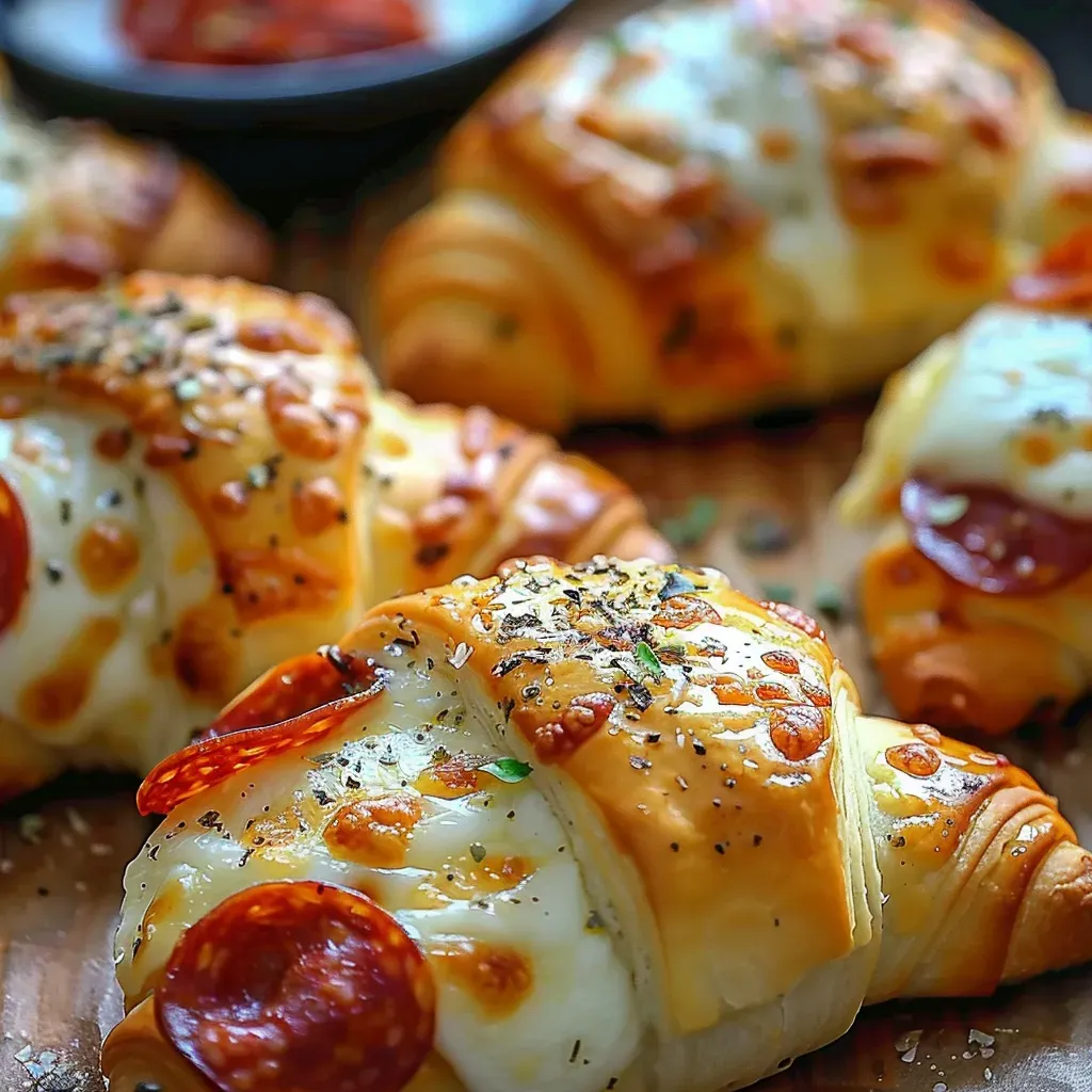 Cheesy Pepperoni Croissant Rolls: A Delicious Appetizer Recipe
