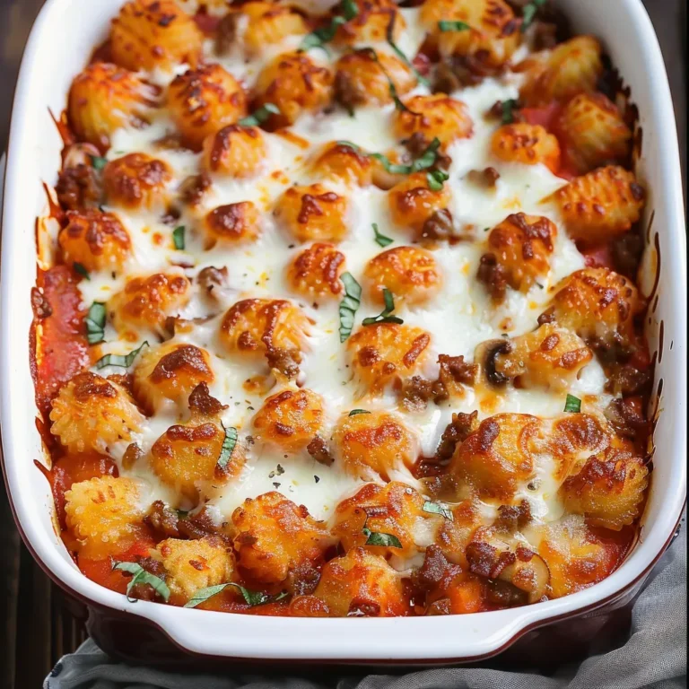 Cheesy Pizza Tater Tot Casserole Recipe