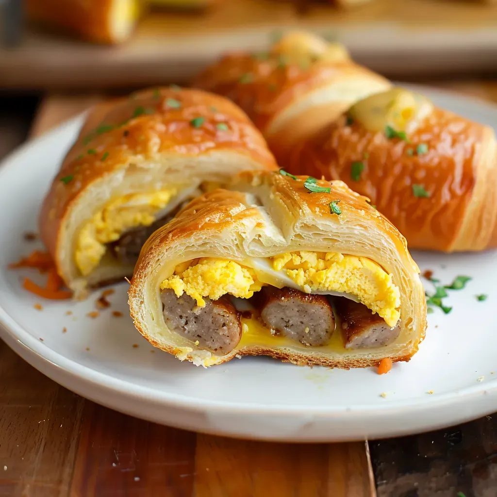 Cheesy Sausage Egg Roll-Ups: Easy Breakfast Recipe