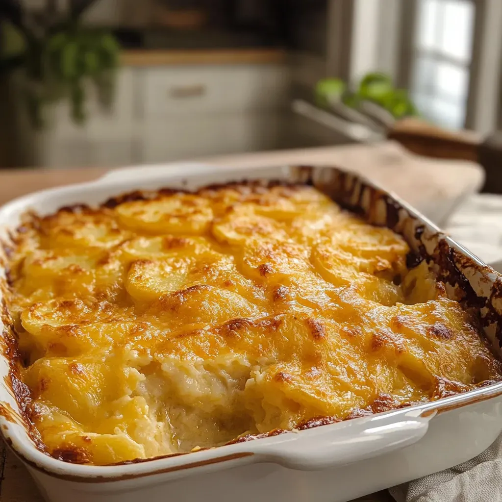 Cheesy Scalloped Potatoes: Quick and Delicious Recipe