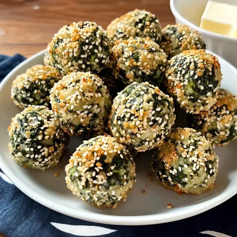Cheesy Spinach Bites: Easy Parmesan Appetizer Recipe