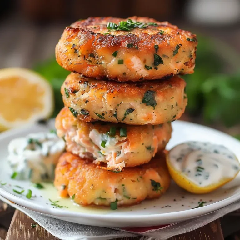 Chive Salmon Cakes: Delicious Seafood Recipe