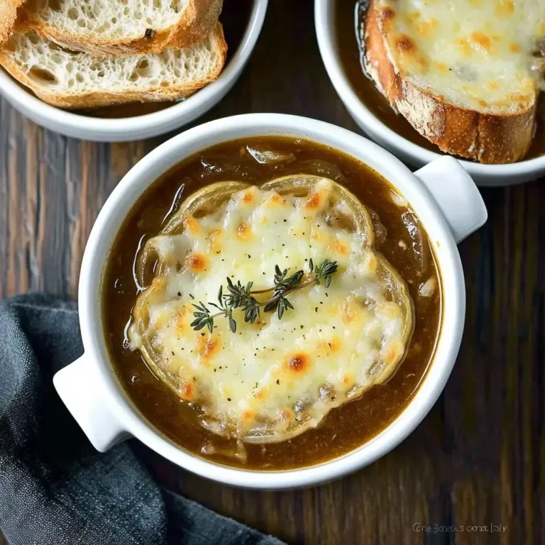 Classic French Onion Soup Recipe