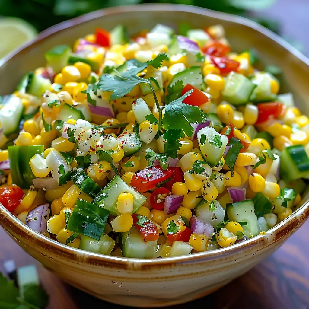 Corn and Vegetable Summer Salad Recipe