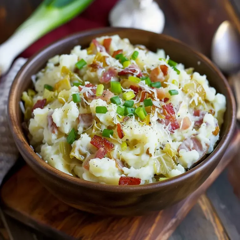 Creamy Colcannon: Traditional Irish Mashed Potatoes
