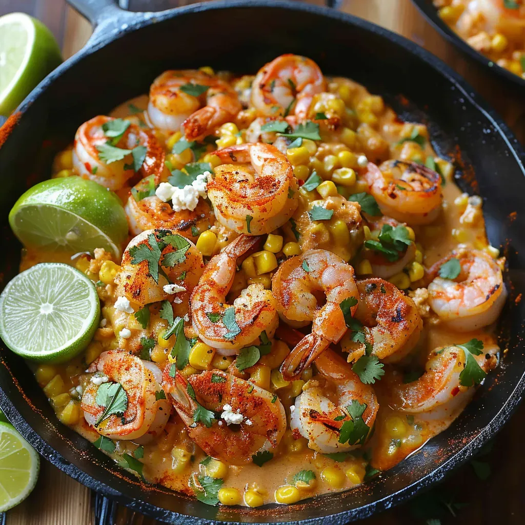 Creamy Corn Shrimp Delight