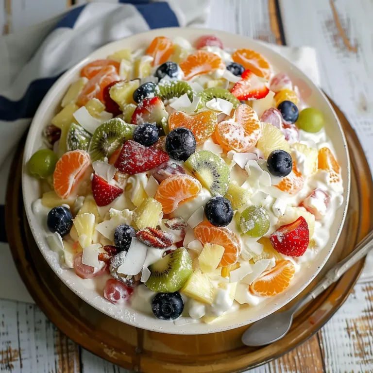 Creamy Fruit Salad Recipe: Easy and Refreshing