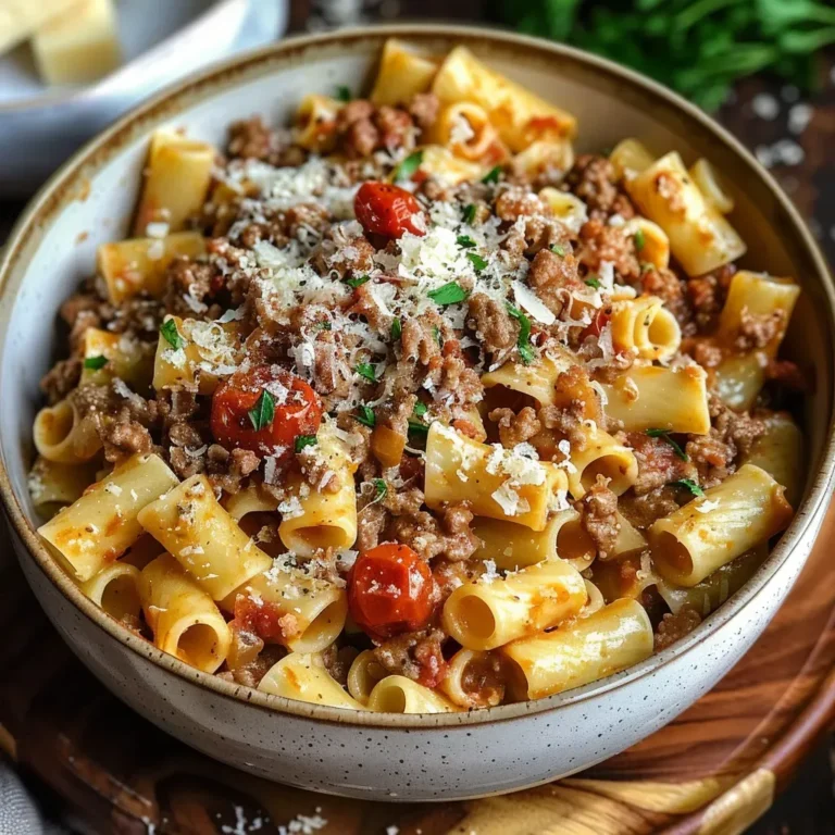 Creamy Garlic Butter Beef Pasta: One-Pot Recipe