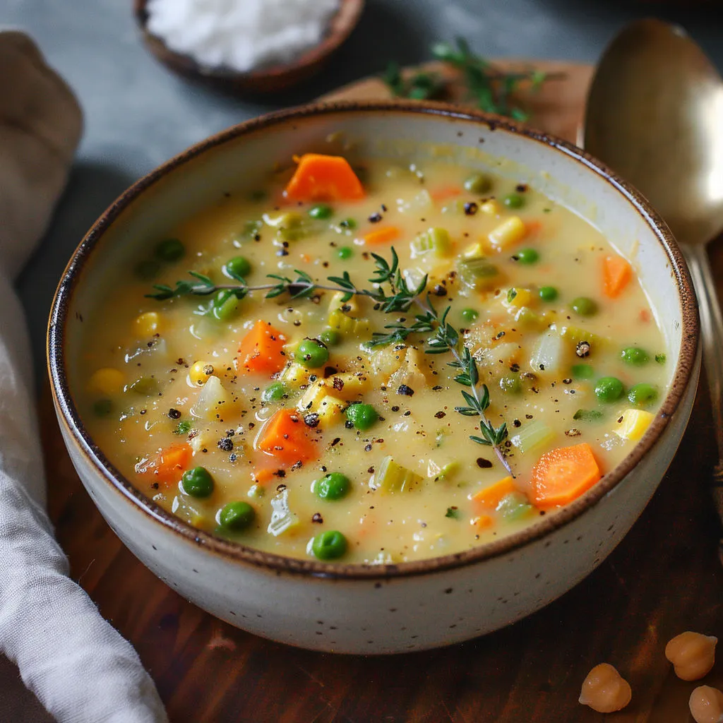 Creamy One-Pot Vegetable Soup Recipe