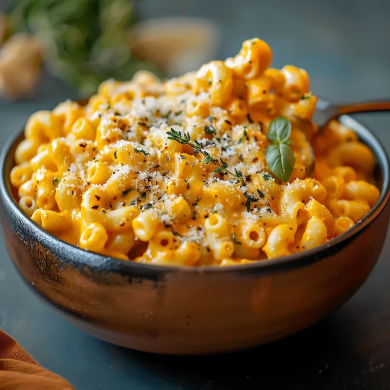 Creamy Pumpkin Macaroni and Cheese Recipe