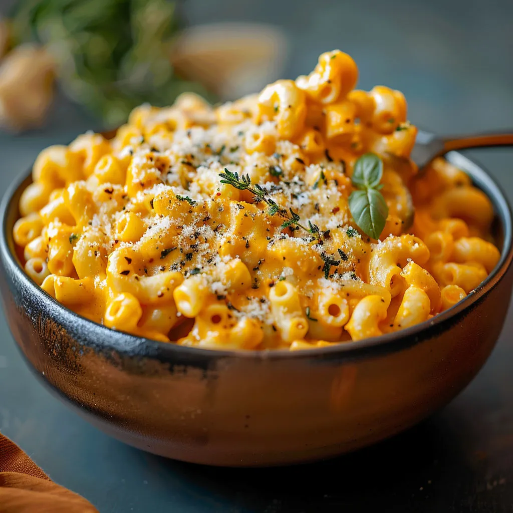 Creamy Pumpkin Macaroni and Cheese Recipe