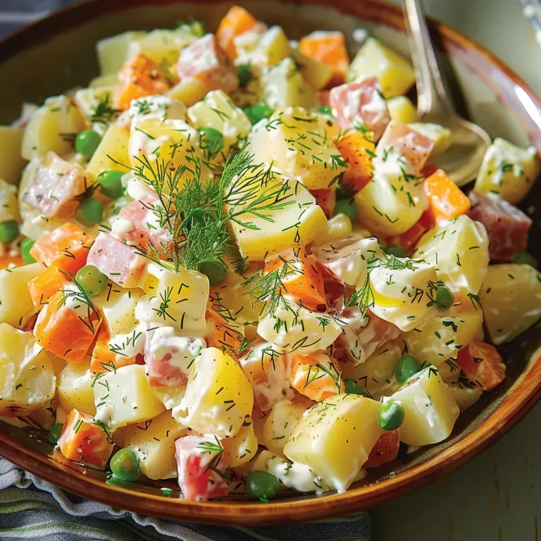 Creamy Russian Potato Salad Recipe