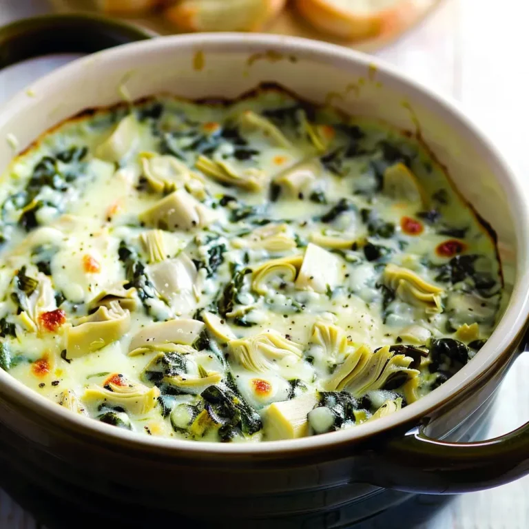 Creamy Spinach Artichoke Dip Slow Cooker Recipe