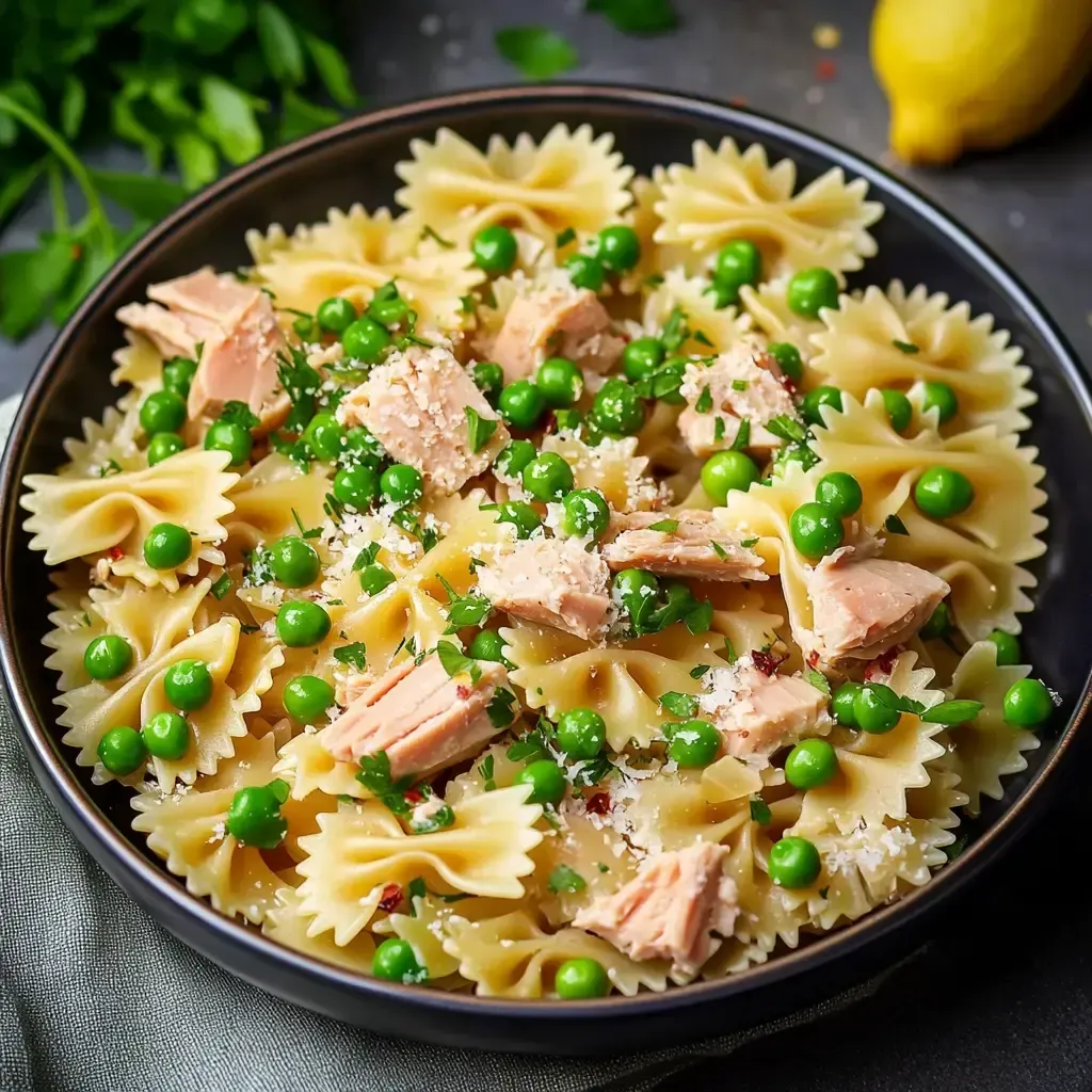 Creamy Tuna and Pea Pasta Recipe