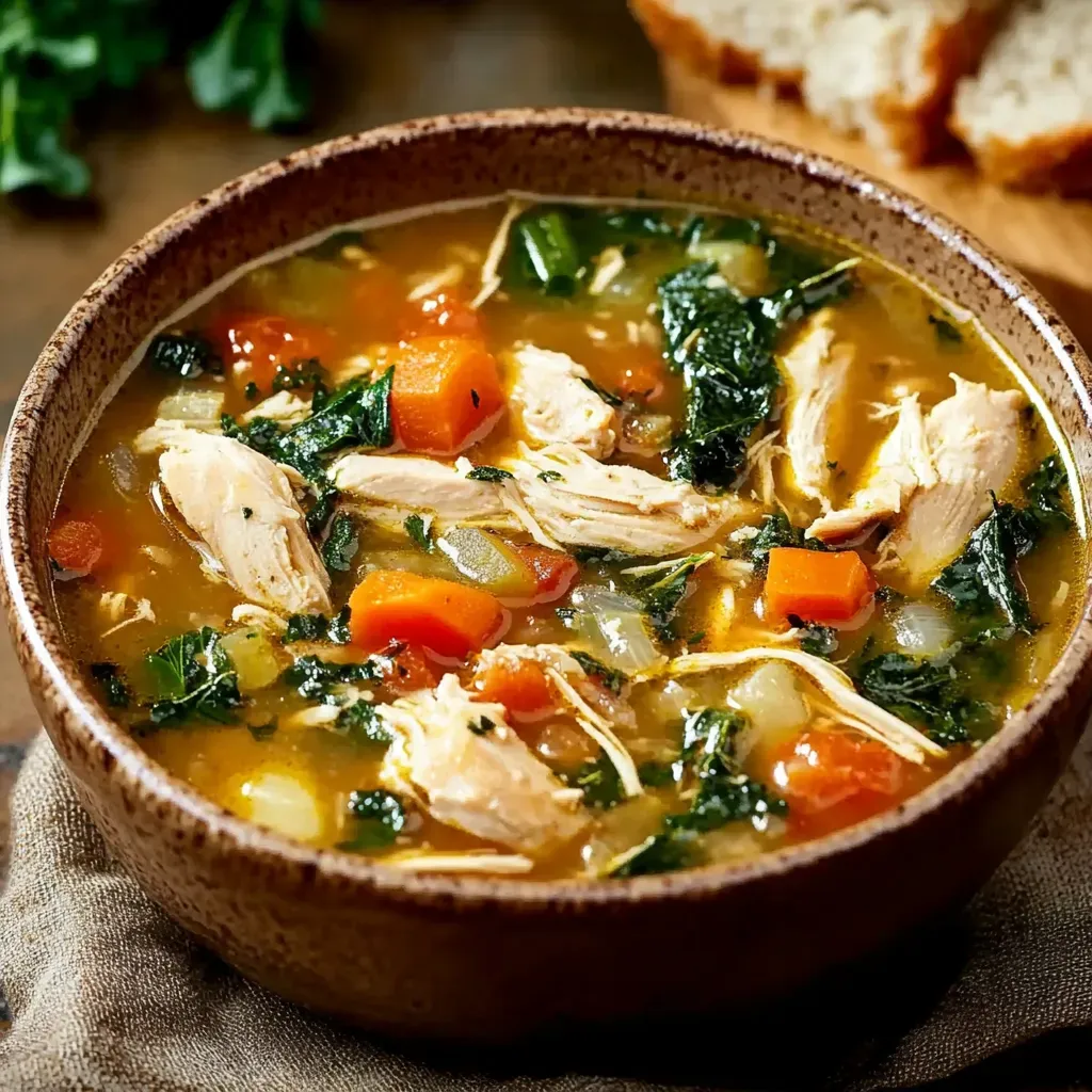 Creamy Tuscan Chicken Soup Recipe