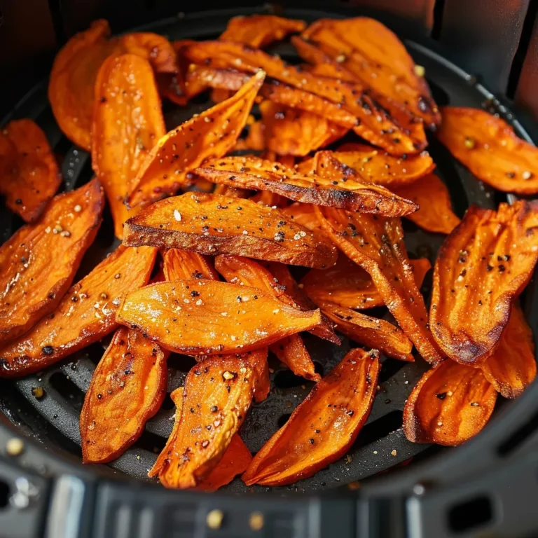 Crispy Air Fryer Carrot Chips