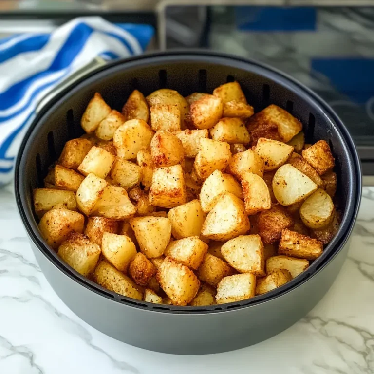 Crispy Air Fryer Diced Potatoes