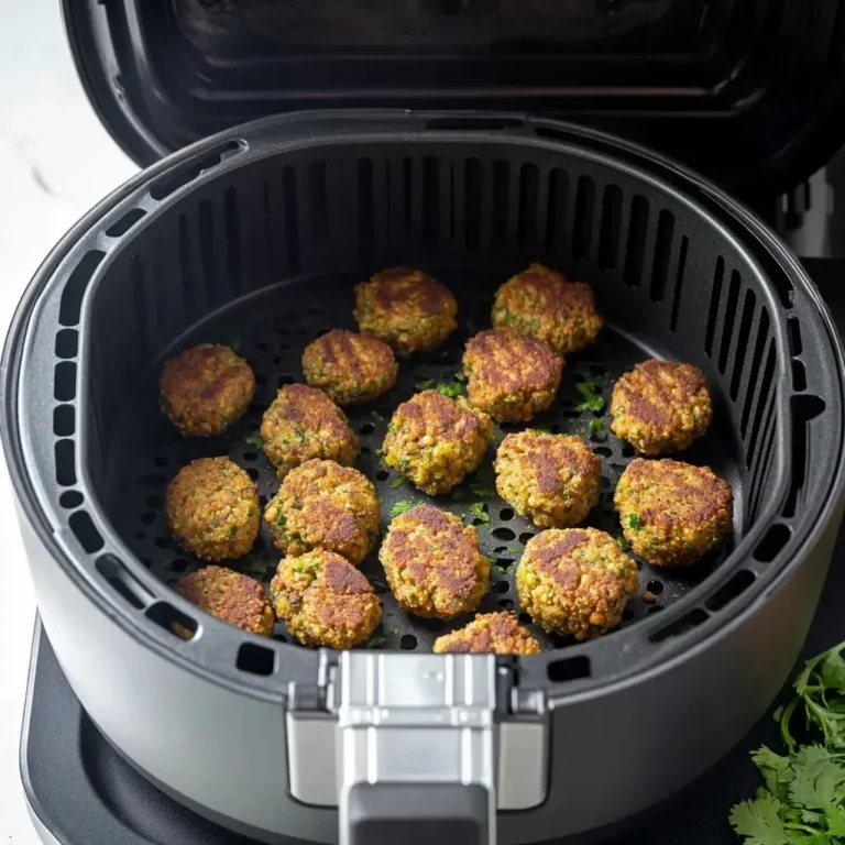 Crispy Air Fryer Falafel Recipe