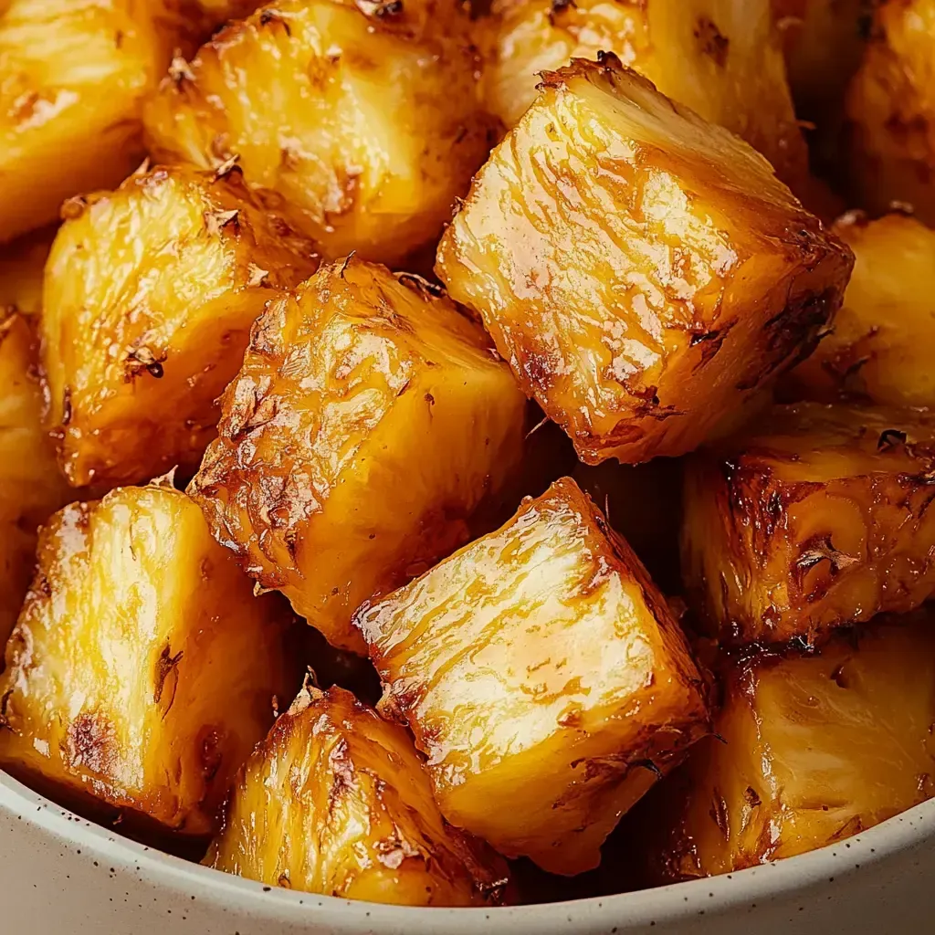 Crispy Air Fryer Pineapple Spears