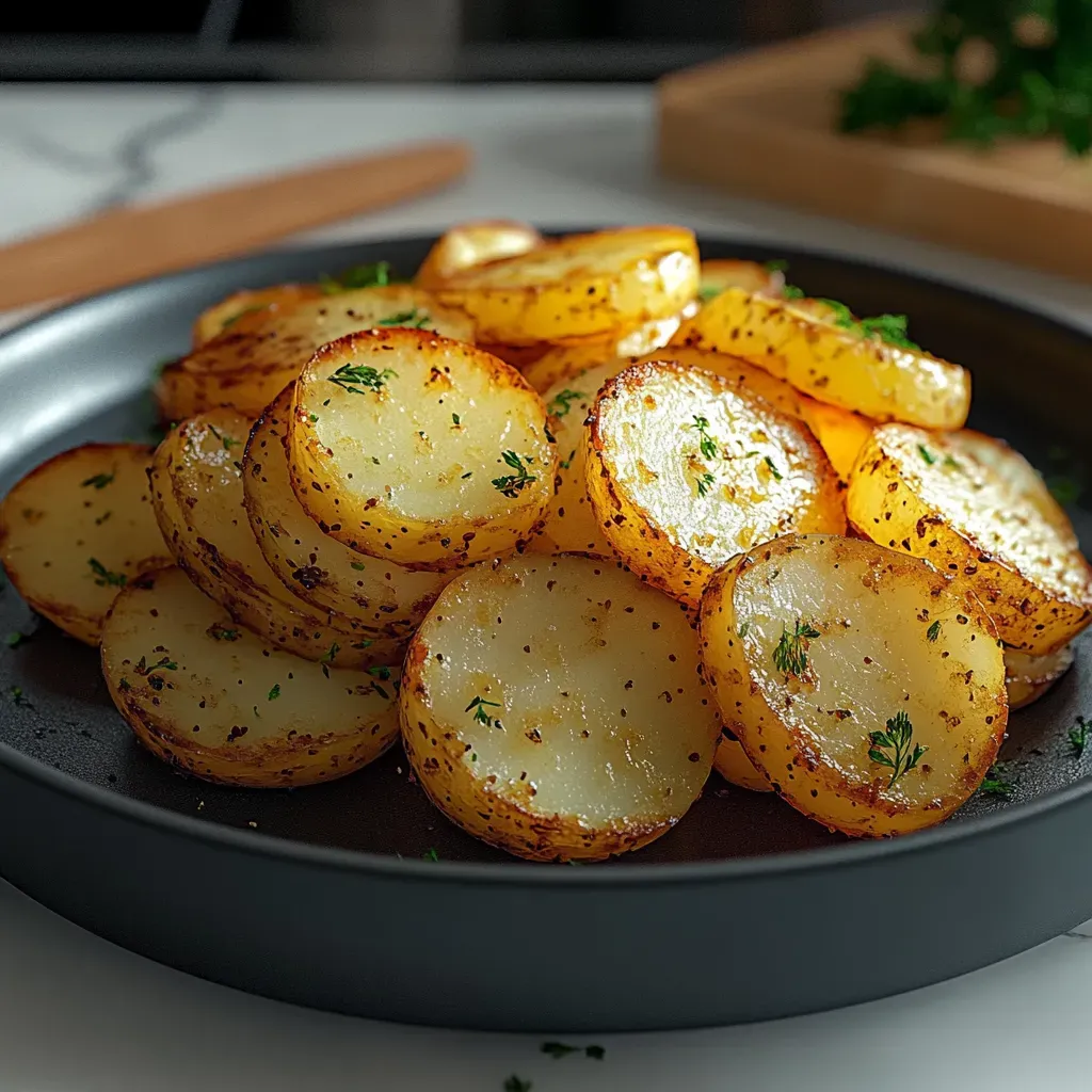 Crispy Air Fryer Potato Slices