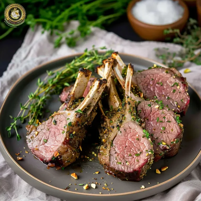 Crispy Air Fryer Rack of Lamb Recipe