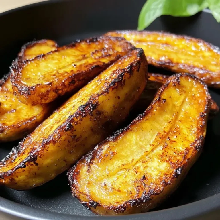 Crispy Air Fryer Sweet Plantains