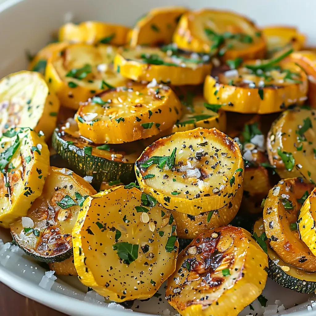 Crispy Baked Summer Squash Recipe